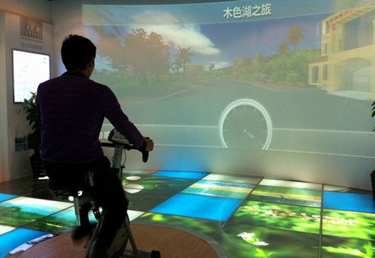 自行车虚拟漫游