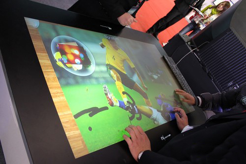 3d桌面投影游戏之桌面足球